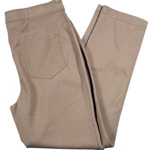 Chicos 0.5 Short 6 Small Trousers Pants High  Rise Stretch Straight Leg 32x28